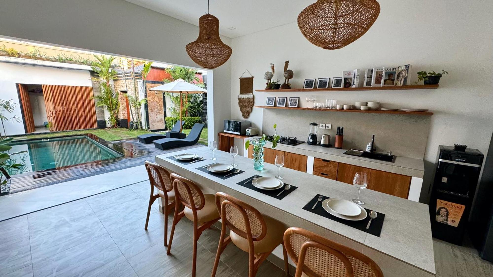 Villa Niu Center Canggu - Fattylion Екстериор снимка