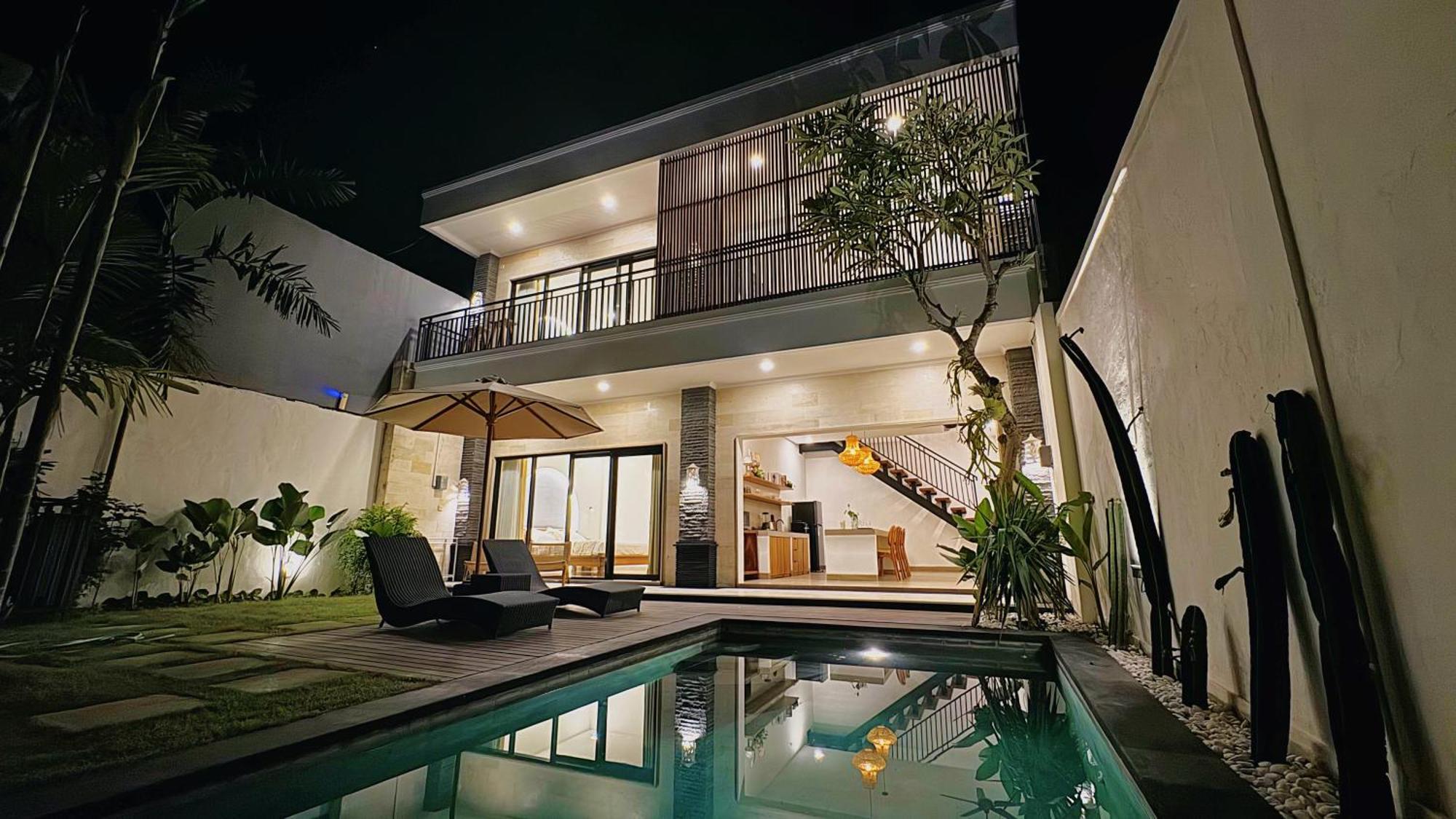 Villa Niu Center Canggu - Fattylion Екстериор снимка