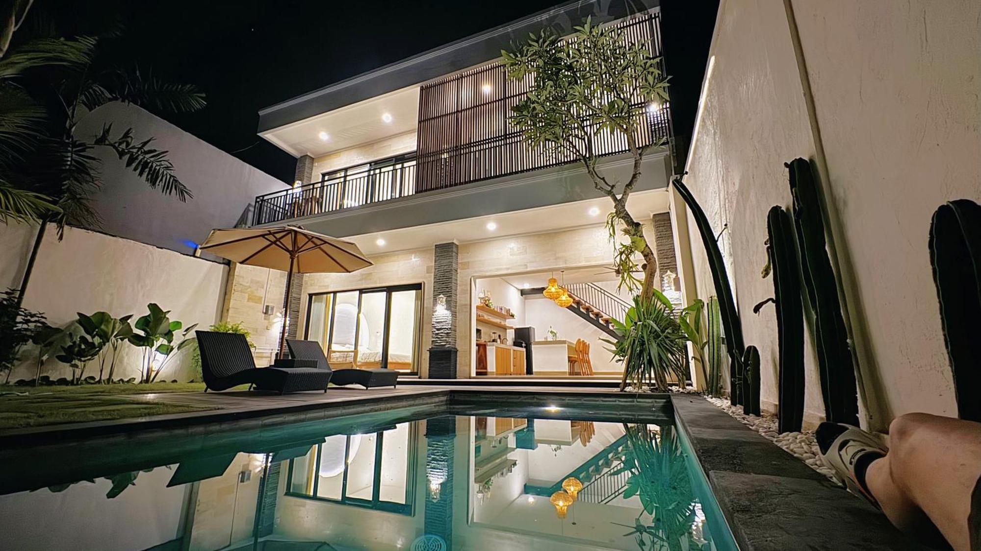 Villa Niu Center Canggu - Fattylion Екстериор снимка