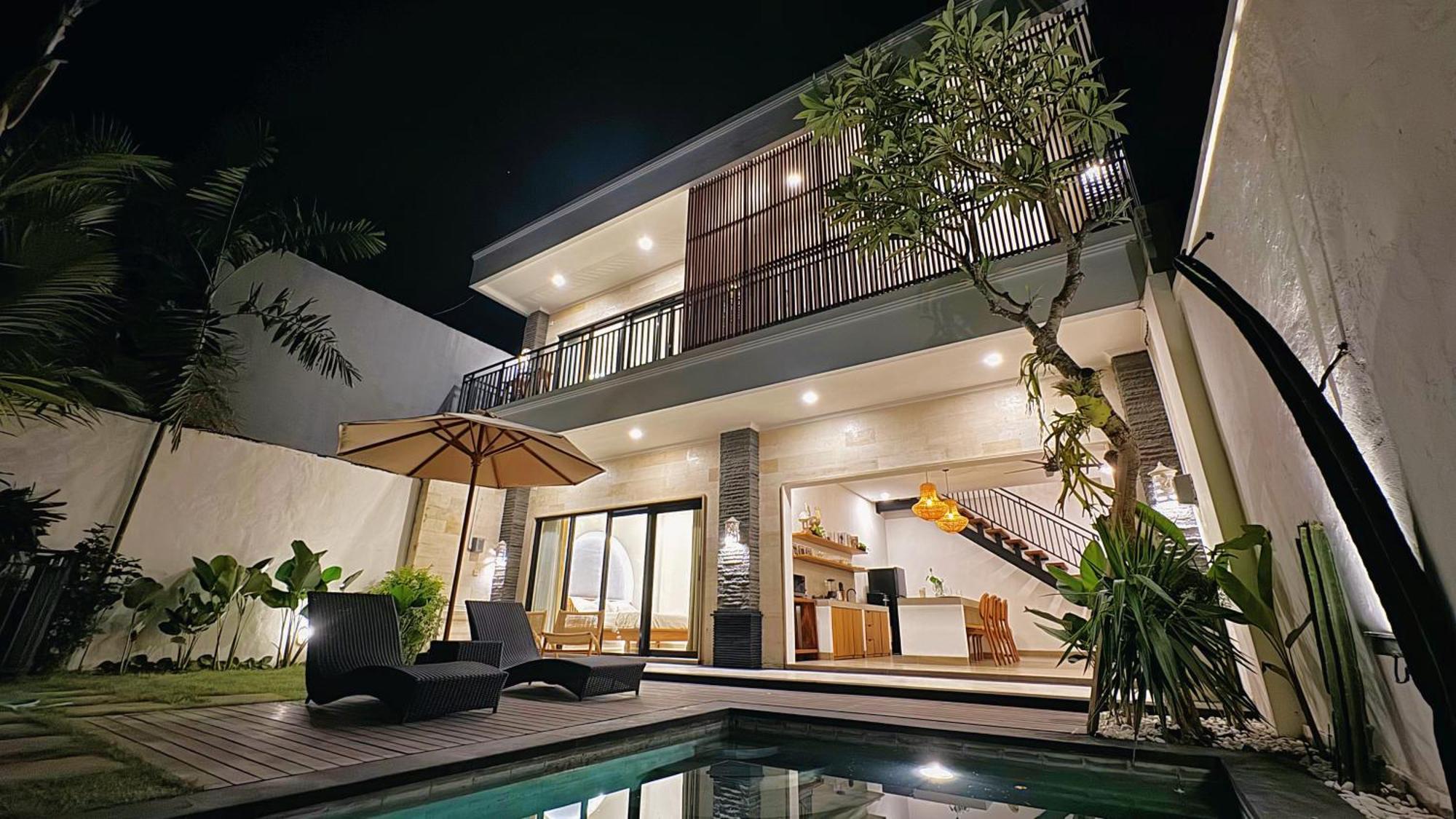 Villa Niu Center Canggu - Fattylion Екстериор снимка